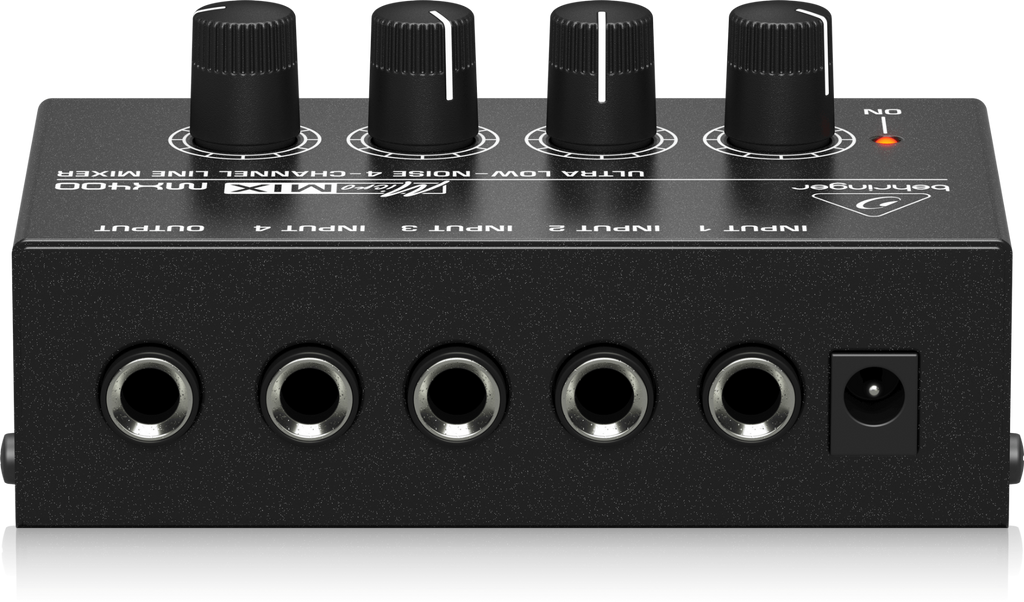 MX400 Behringer 4-kanaals Line Mixer