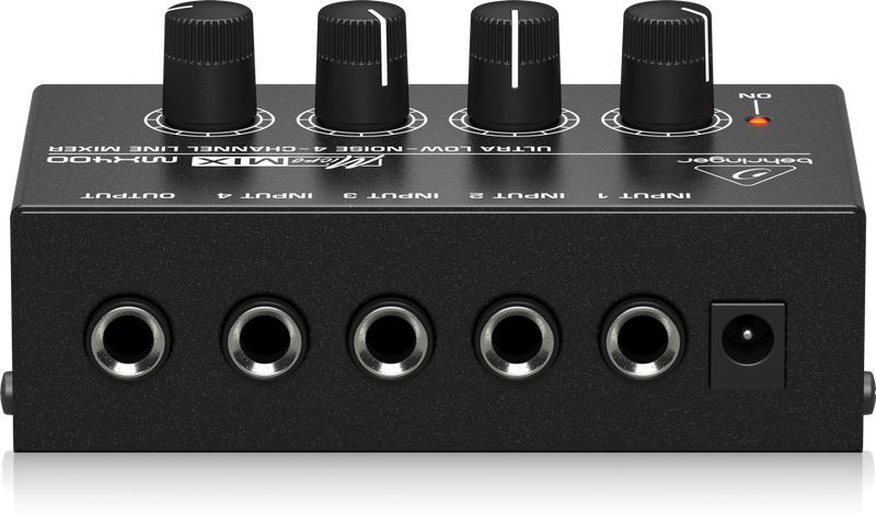 MX400 Behringer 4-kanaals Line Mixer