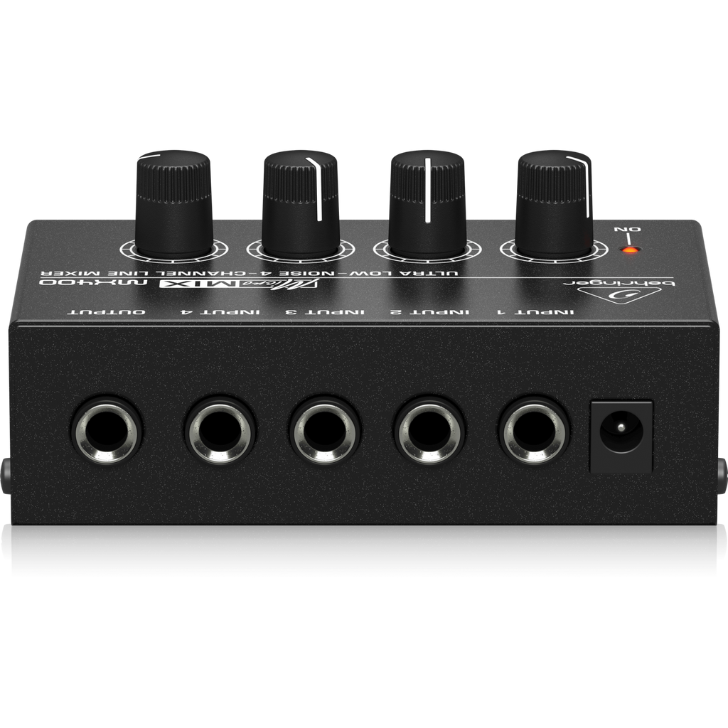MX400 Behringer 4-kanaals Line Mixer