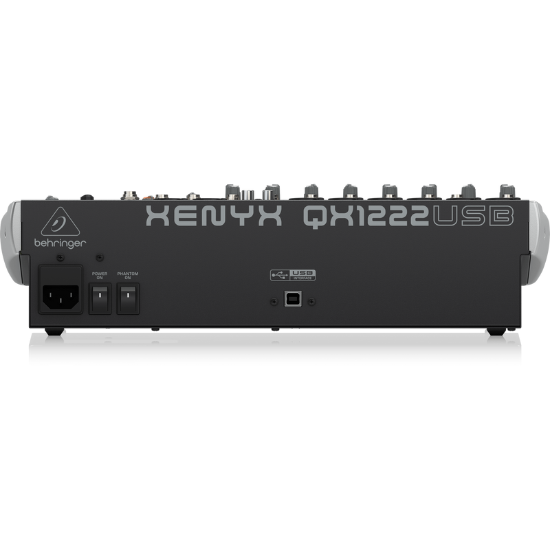 Xenyx QX1222USB Behringer Analoge Mengtafel met Effecten