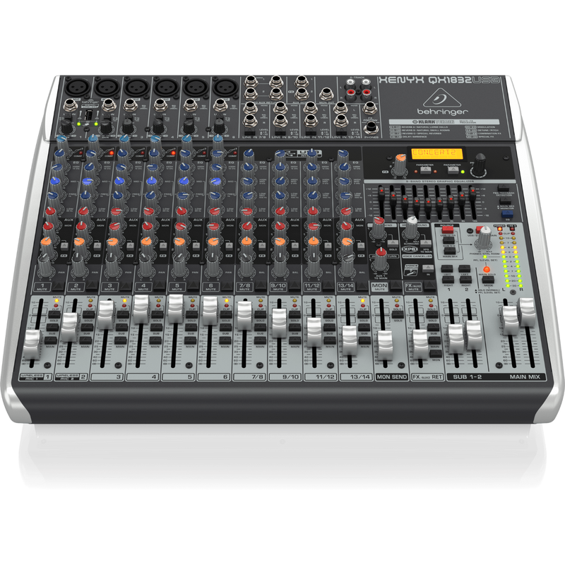 Xenyx QX1832USB Behringer Analoge Mengtafel met Effecten