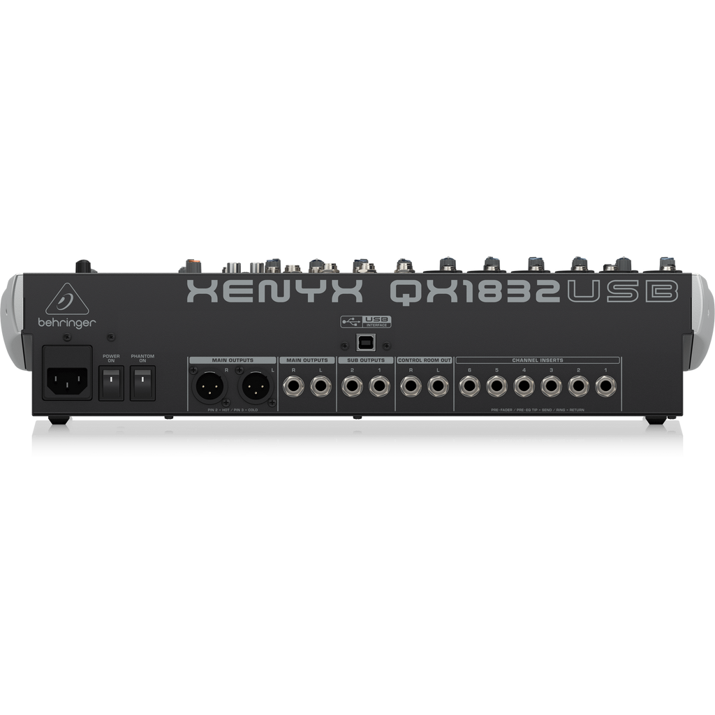 Xenyx QX1832USB Behringer Analoge Mengtafel met Effecten