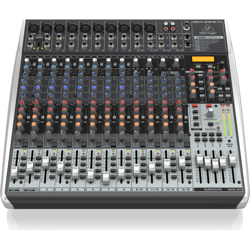 Xenyx QX2442USB Behringer Analoge Mengtafel met Effecten