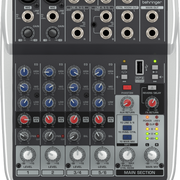Xenyx QX602MP3 Behringer Analoge Mengtafel met Multi-FX