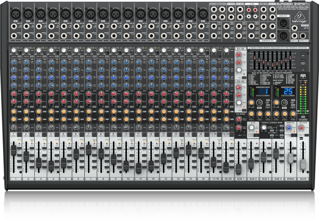SX2442FX Behringer Analoge Mengtafel met Effecten