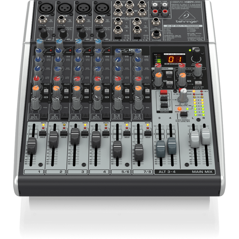 Xenyx X1204USB Behringer Analoge Mengtafel met Effecten