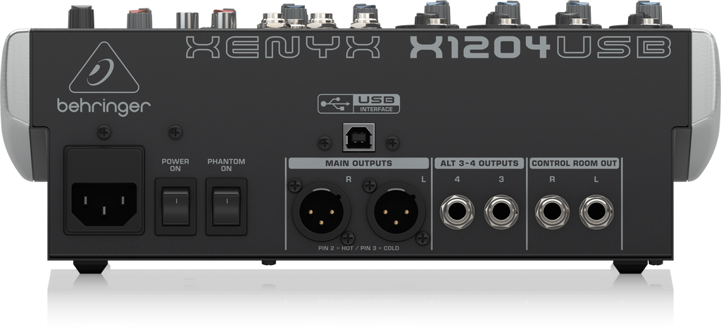Xenyx X1204USB Behringer Analoge Mengtafel met Effecten