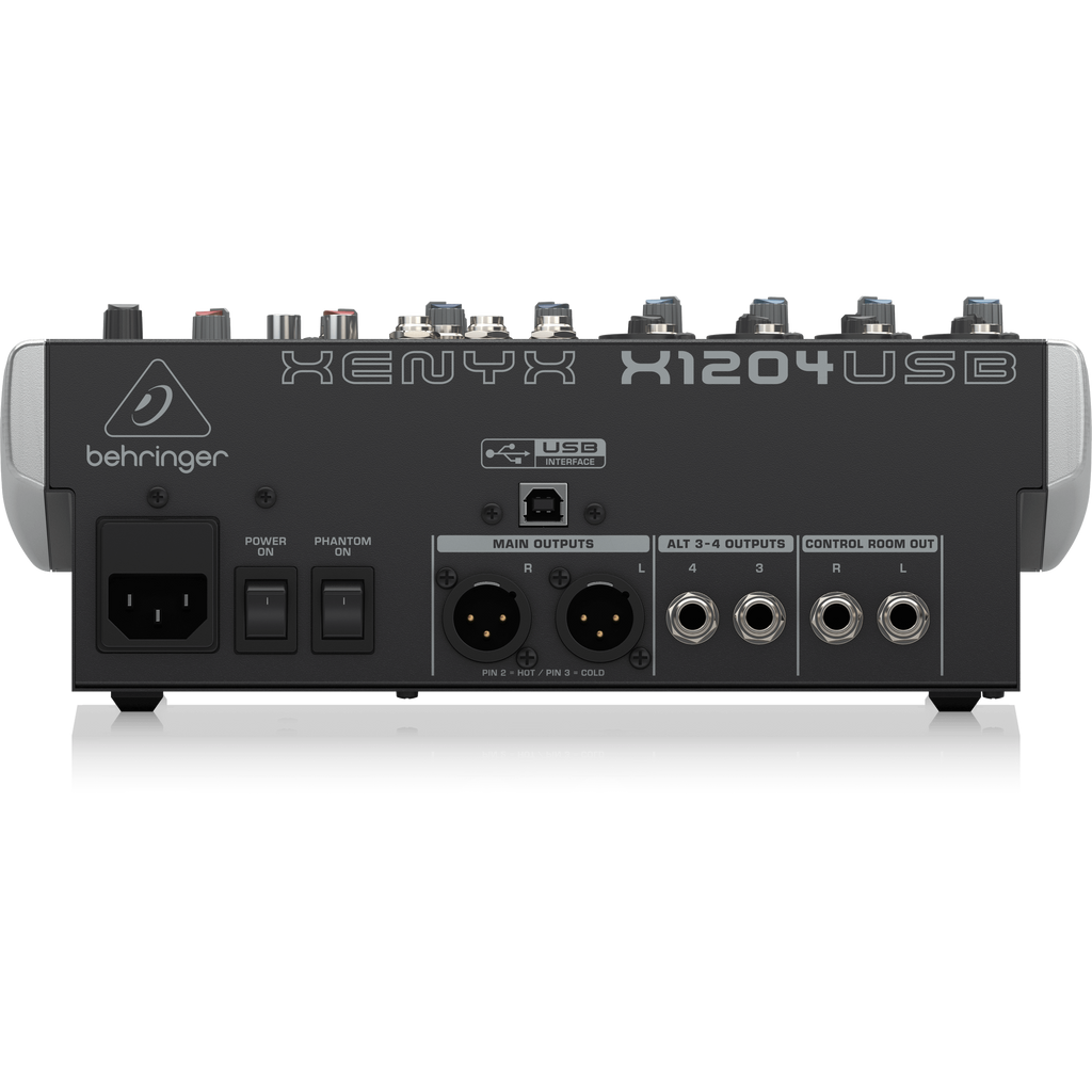 Xenyx X1204USB Behringer Analoge Mengtafel met Effecten