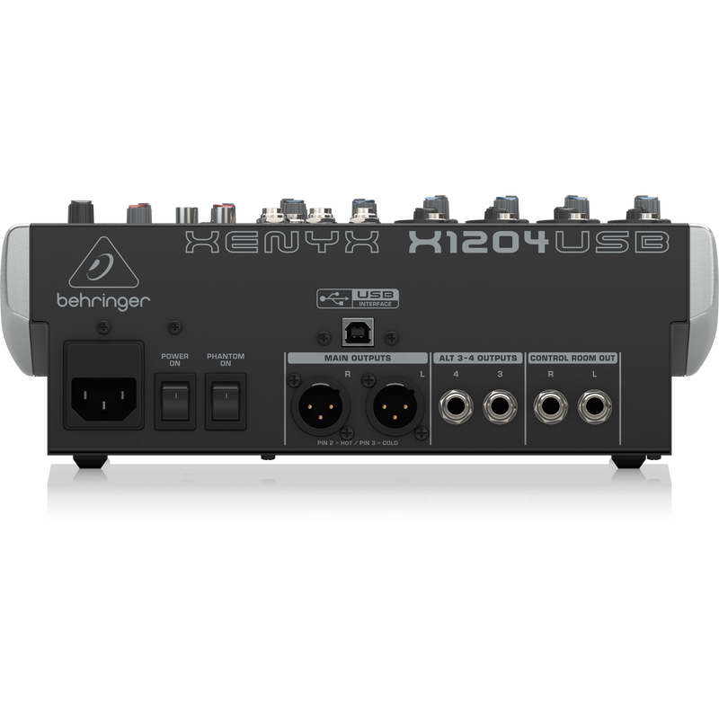 Xenyx X1204USB Behringer Analoge Mengtafel met Effecten