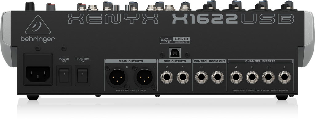 XENYX X1622USB BEHRINGER ANALOG MIXERS