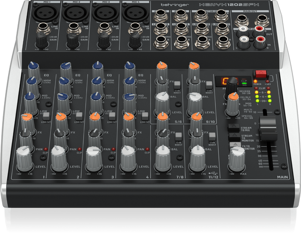 Xenyx 1202SFX Behringer Analoge Mengtafel met Effecten
