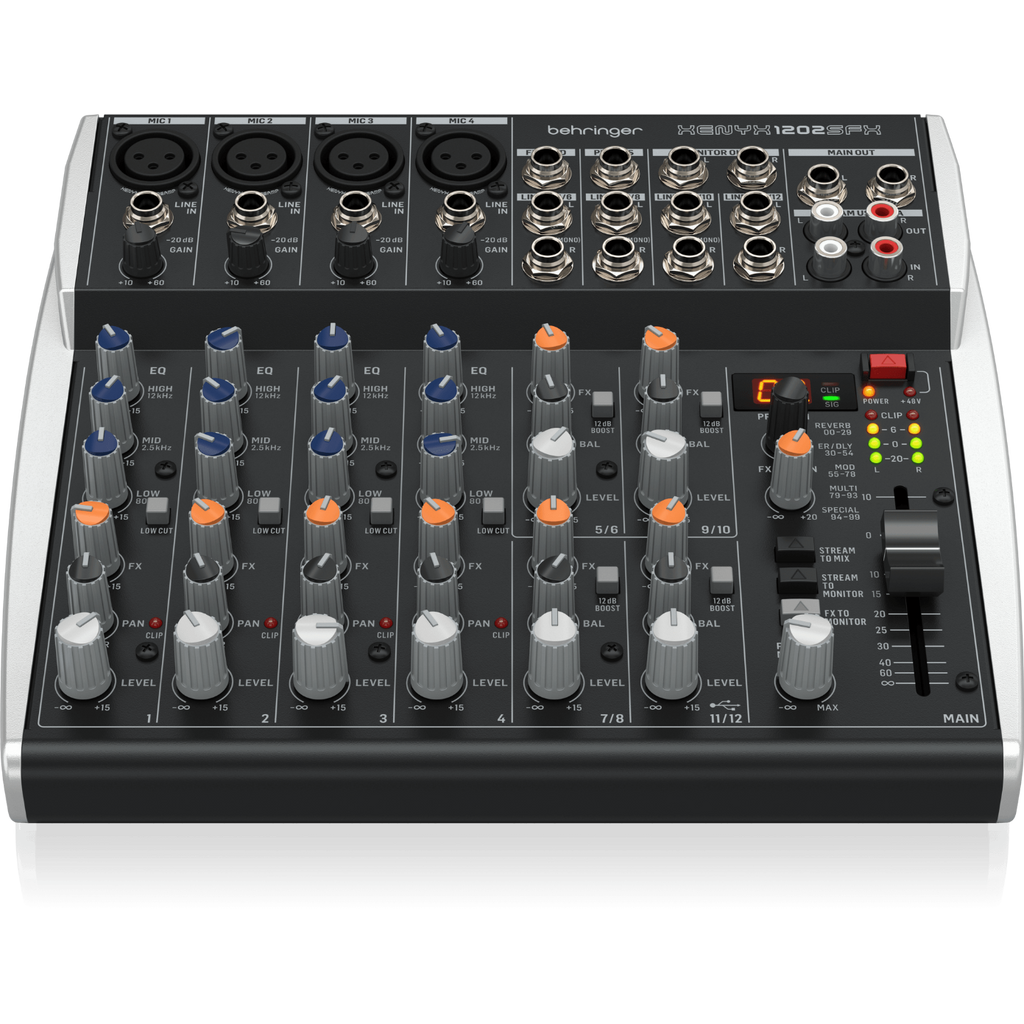 Xenyx 1202SFX Behringer Analoge Mengtafel met Effecten