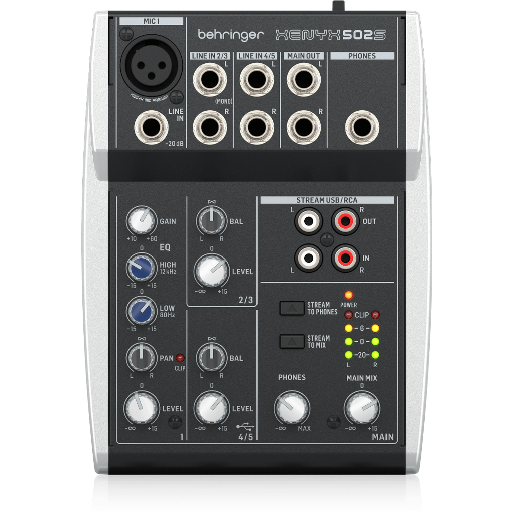 Xenyx 502S Behringer Analoge Mengtafel