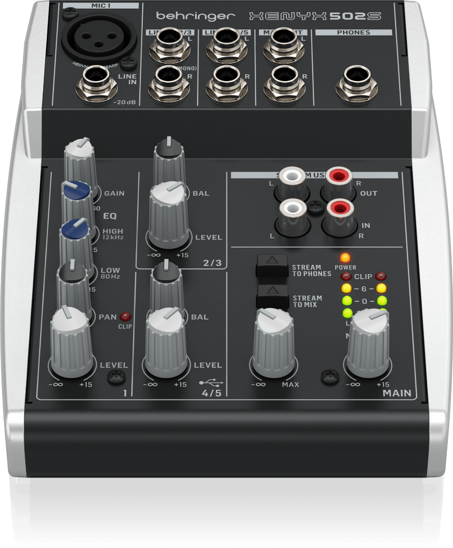 Xenyx 502S Behringer Analoge Mengtafel