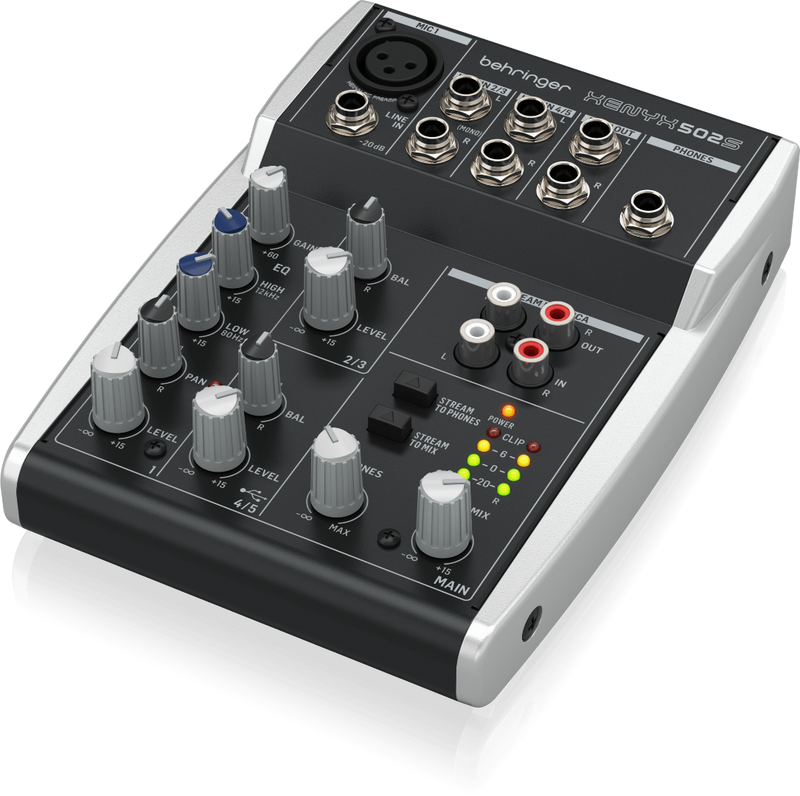 Xenyx 502S Behringer Analoge Mengtafel