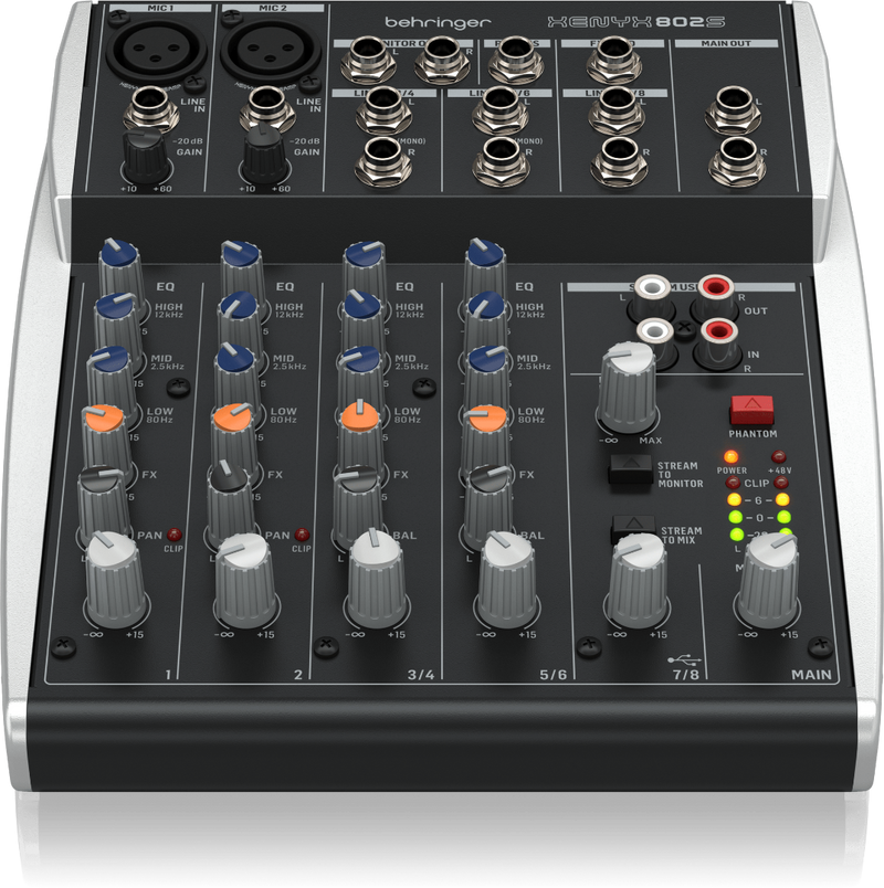 Xenyx 802S Behringer Analoge Mengtafel