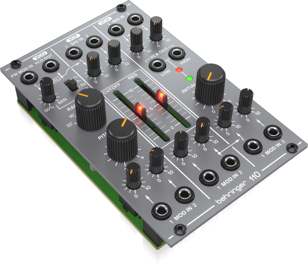 110 VCO/VCF/VCA Behringer Module voor Eurorack