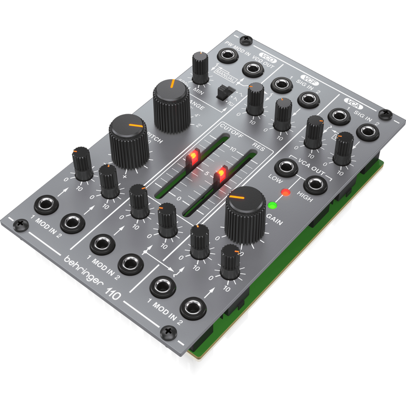 110 VCO/VCF/VCA Behringer Module voor Eurorack