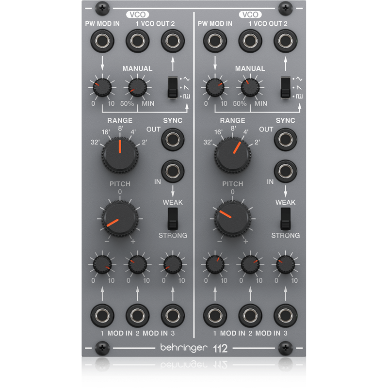112 DUAL VCO Behringer Module voor Eurorack