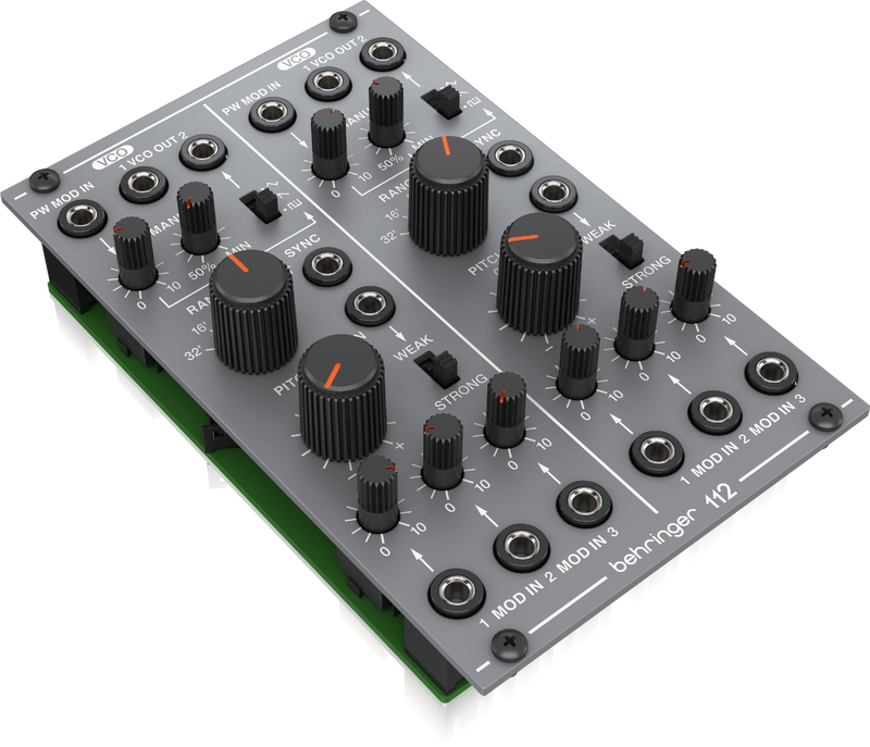 112 DUAL VCO Behringer Module voor Eurorack