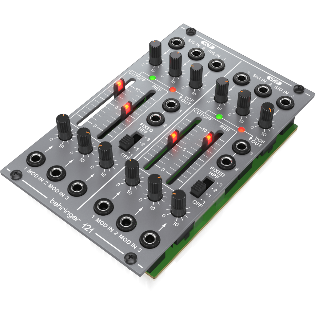 121 DUAL VCF Behringer Module voor Eurorack