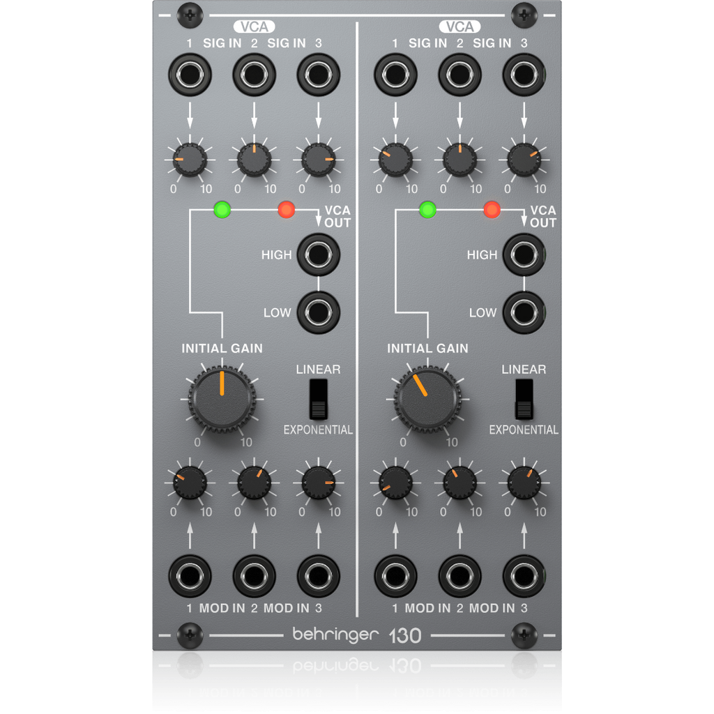 130 DUAL VCA Behringer Module voor Eurorack
