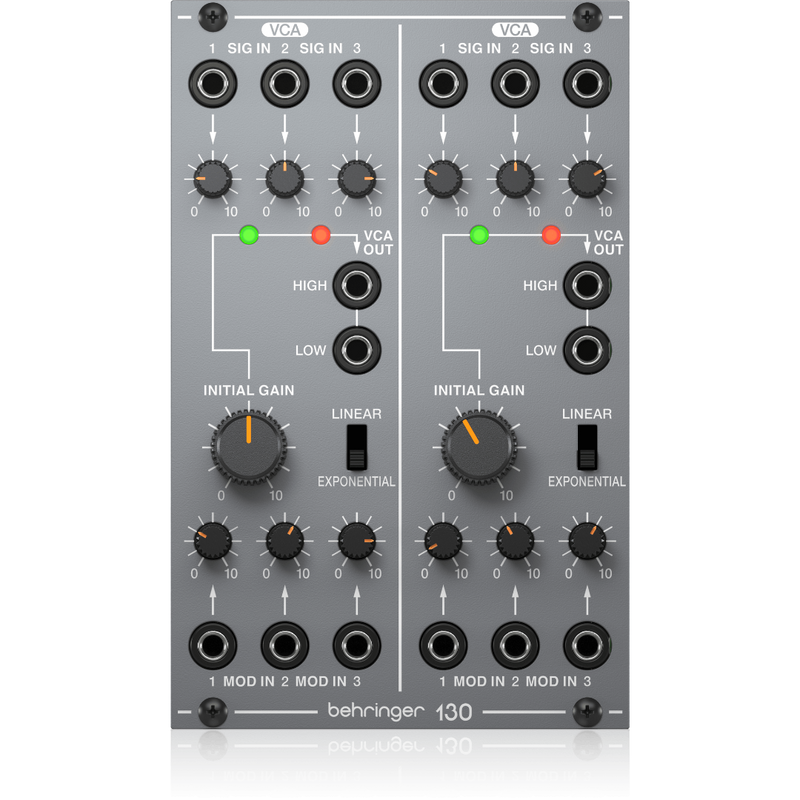 130 DUAL VCA Behringer Module voor Eurorack