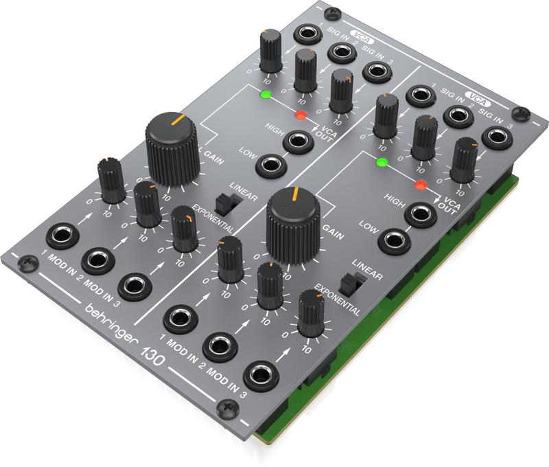 130 DUAL VCA Behringer Module voor Eurorack