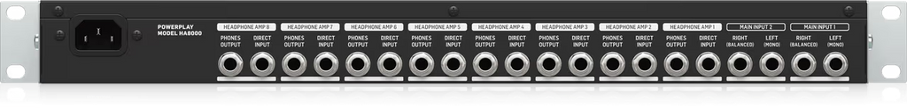 HA8000 V2 Behringer Hoofdtelefoonversterker