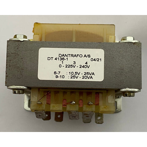 MARTIN Transfo 518-0-225-240V.10.5V/25 BROKEN SEAL