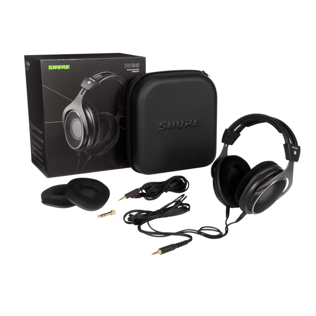 SRH1840 SHURE PREMIUM STUDIO HOOFDTELEFOON OPEN BACK