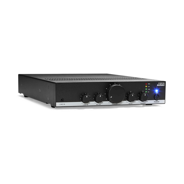 COM104 AUDAC Compacte install Versterker