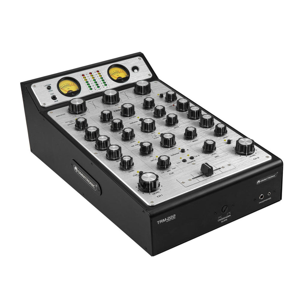 TRM-222 Omnitronic 2-kanaals Rotary DJ Mixer