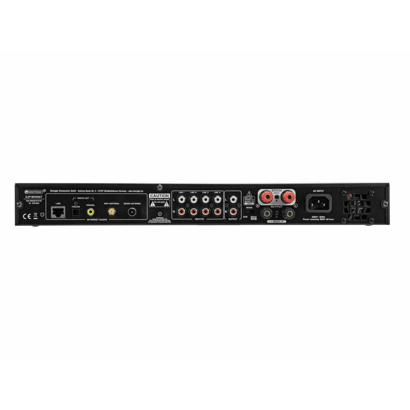 DJP-900NET OMNITRONIC internetradio met Versterker  