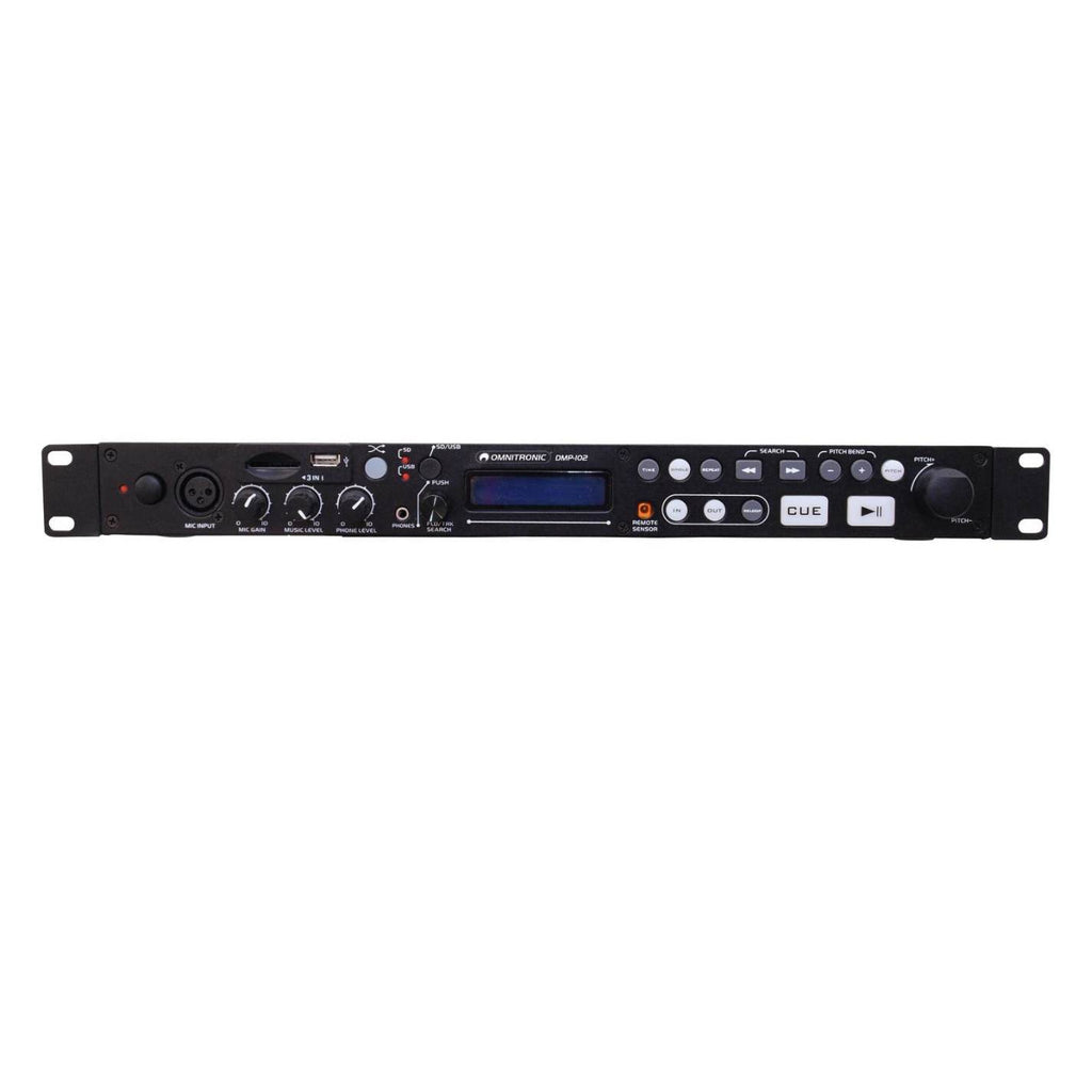 DMP-102 USB/SD Card Player OMNITRONIC