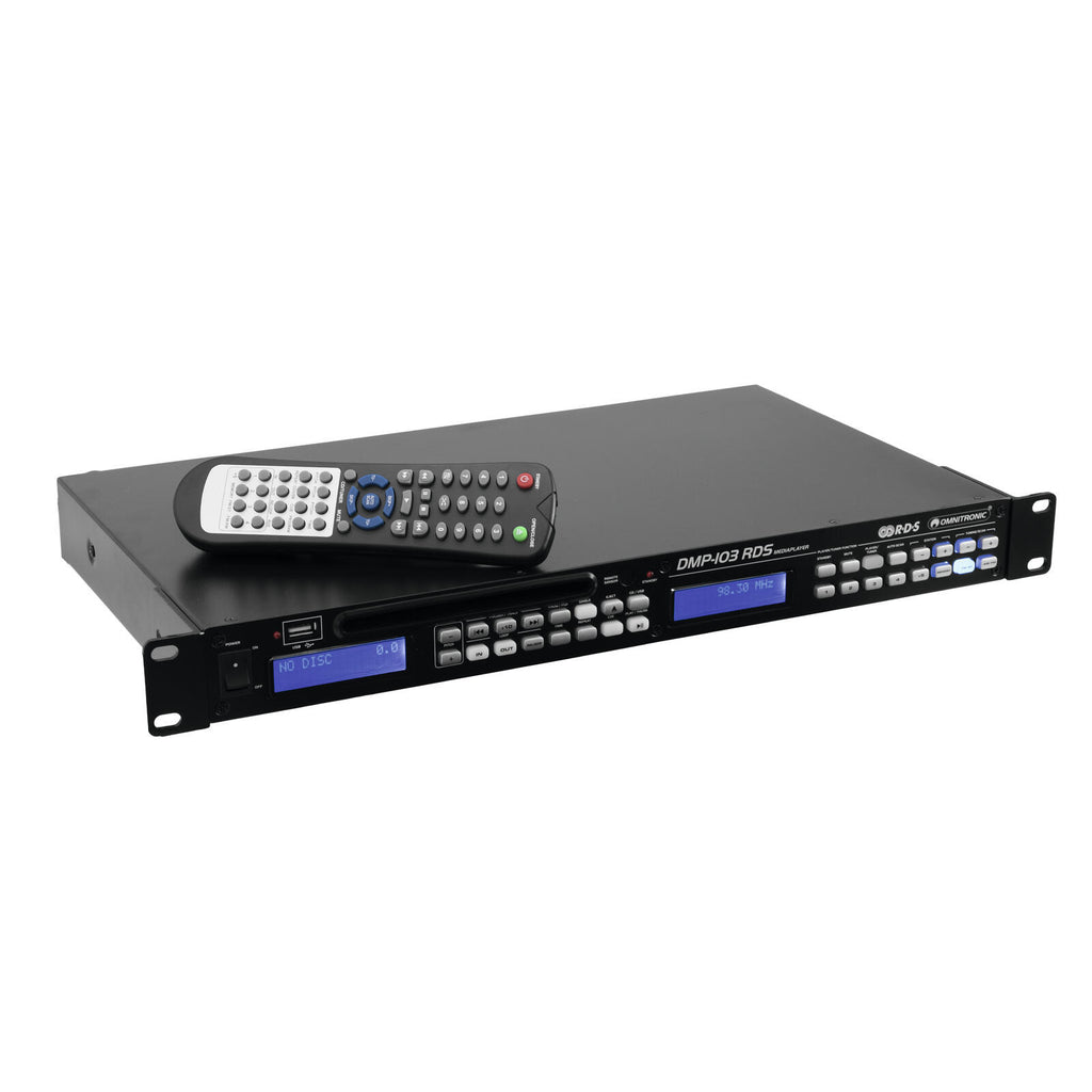 DMP-103RDS OMNITRONIC CD/MP3/ RDS TUNER/USB PLAYER