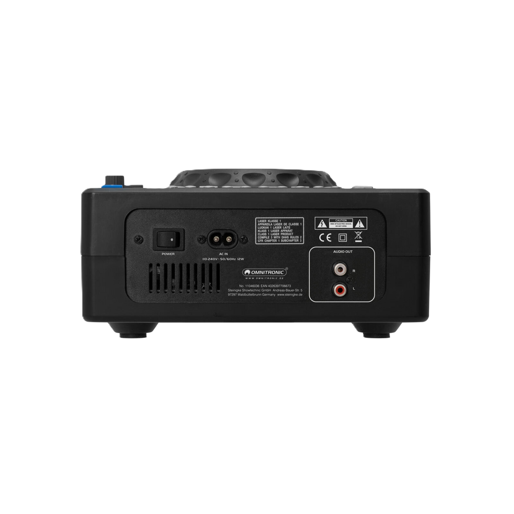 XMT-1400 MK2 Omnitronic Tabletop CD Player