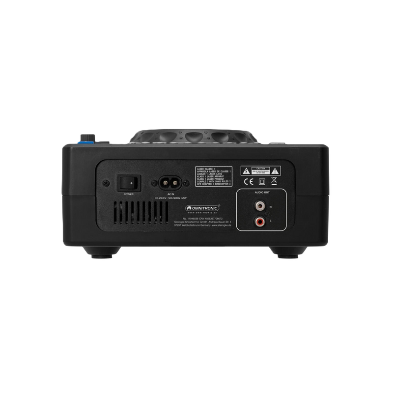 XMT-1400 MK2 Omnitronic CD-speler