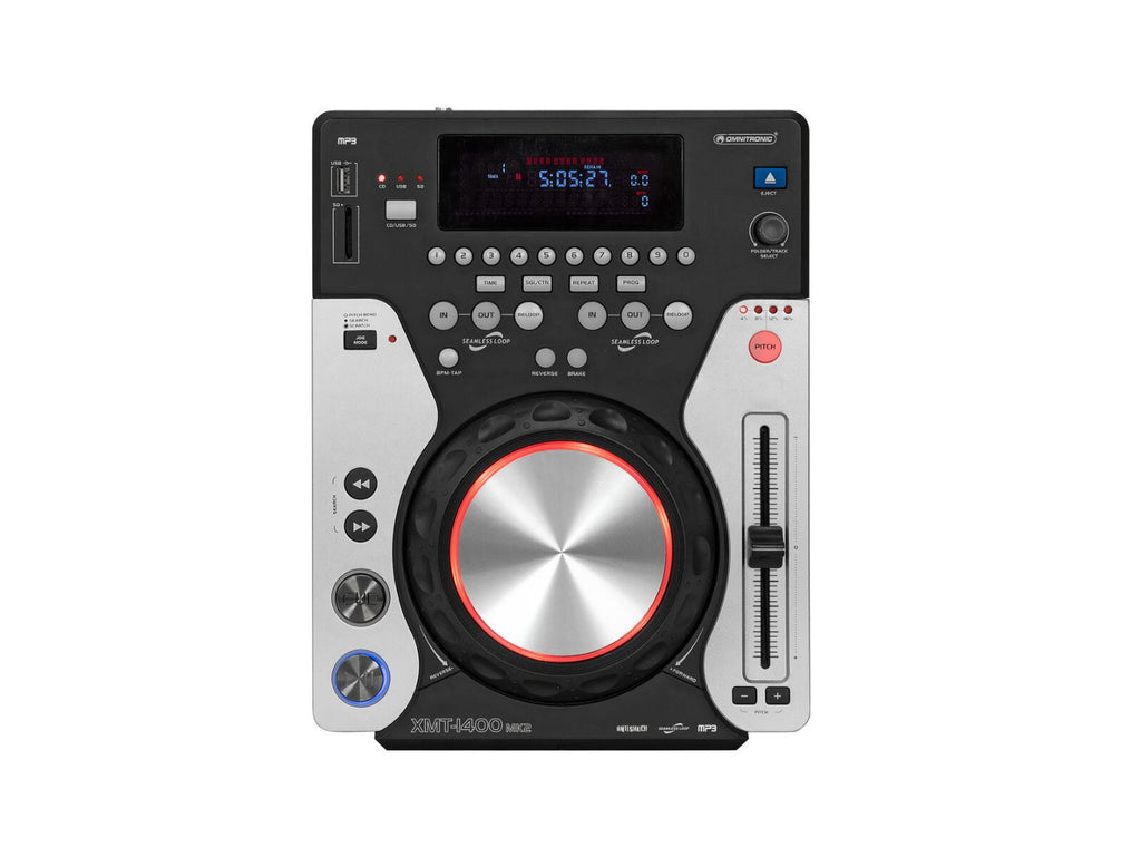 XMT-1400 MK2 Omnitronic cd-speler
