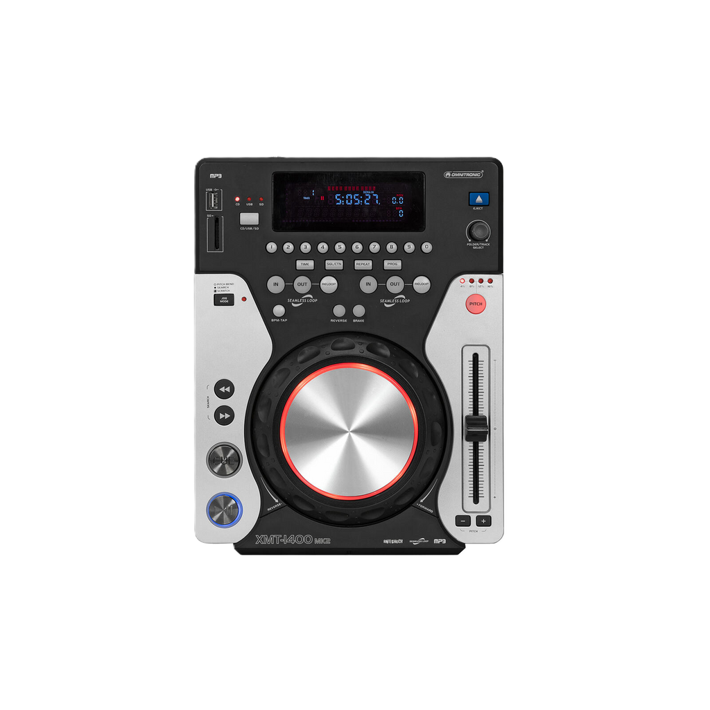 XMT-1400 MK2 Omnitronic Tabletop CD Player