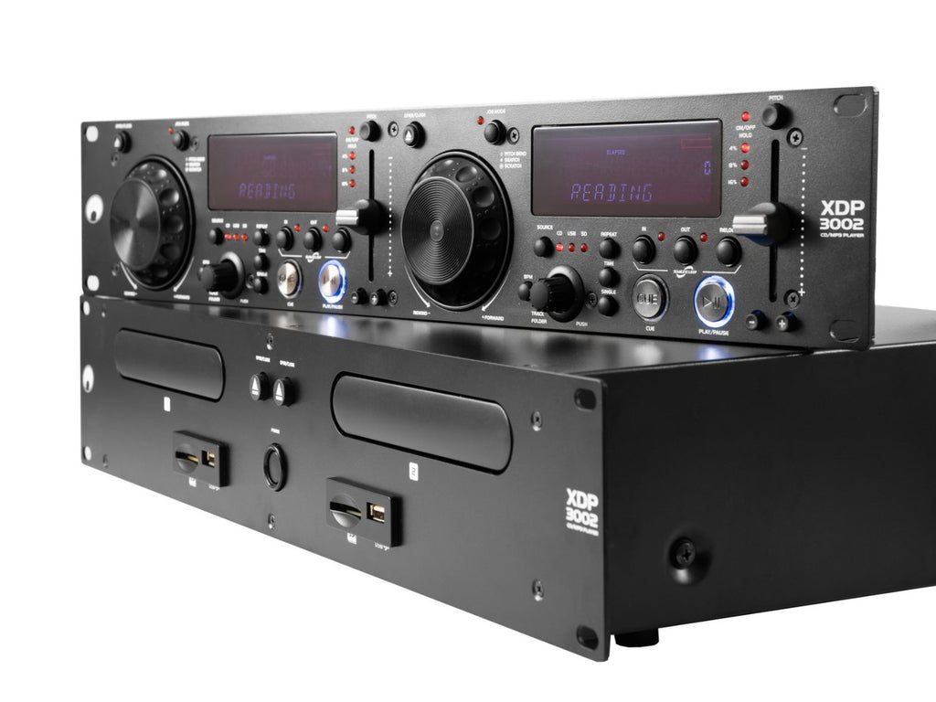 XDP-3002 Omnitronic Dual CD-MP3 Player