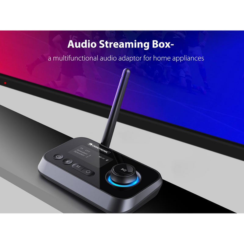 BDT-5.2PRO Omnitronic Aptx HD Bluetooth-zendontvanger