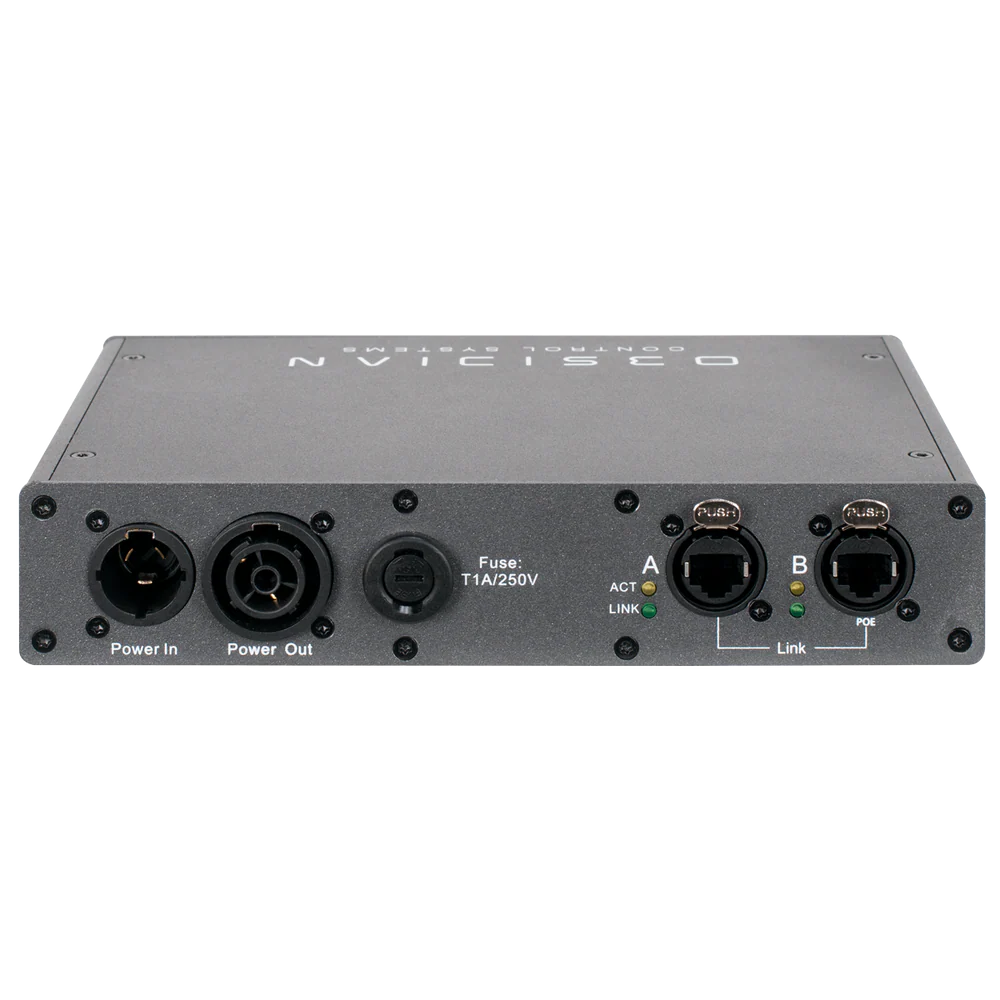 Netron EN4 Obsidian  Ethernet naar DMX-gateway