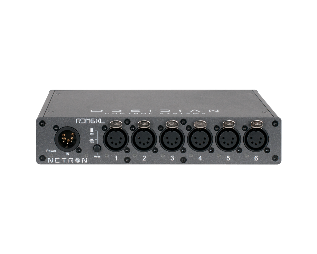 RDM 6XLOBSIDIAN 6CH. DMX / RDM SPLITTER