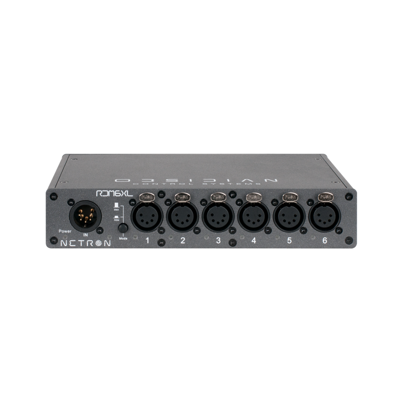 RDM 6XLOBSIDIAN 6CH. DMX / RDM SPLITTER
