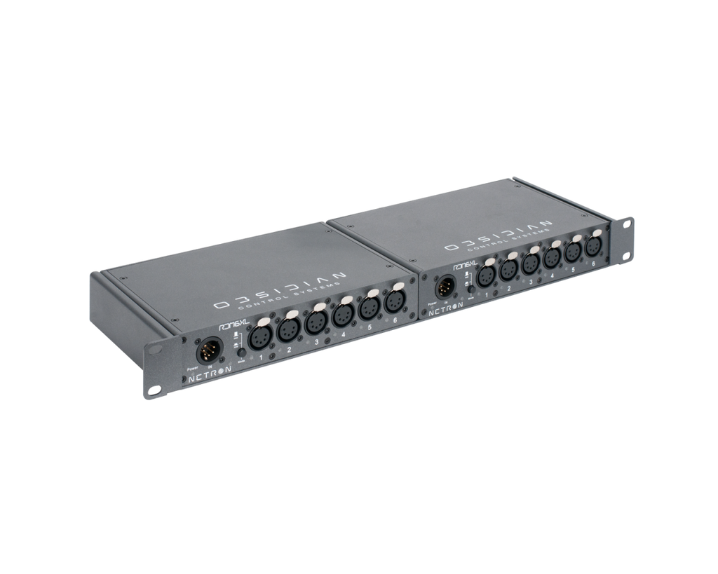 RDM 6XLOBSIDIAN 6CH. DMX / RDM SPLITTER
