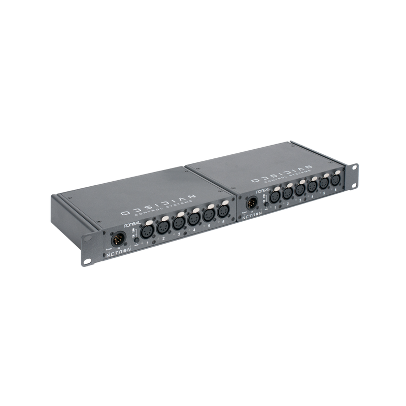 RDM 6XLOBSIDIAN 6CH. DMX / RDM SPLITTER