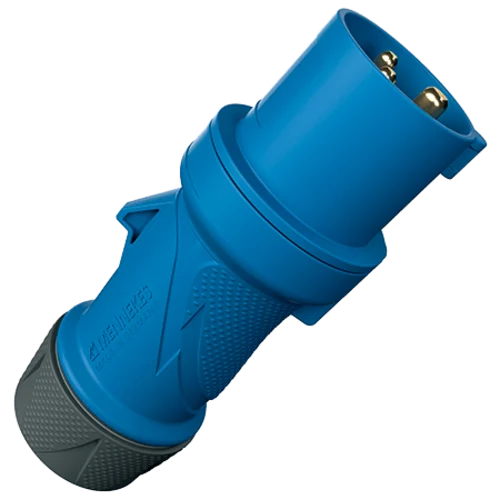 CEE STEKKER BLAUW  16A 2P+PE  TYPE 13502 MENNEKES