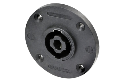 NEUTRIK SPEAKON CHASSIS 4P ROND