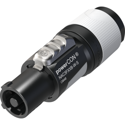 NAC3FXXB-W-S NEUTRIK POWERCON OUT kabeldeel